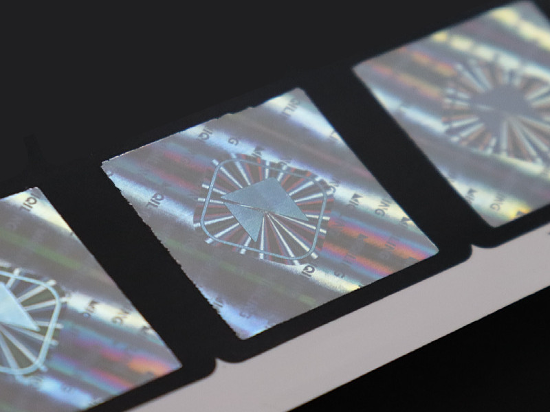 镭射不干胶标签